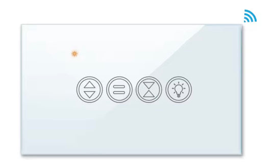 מתג תריס+תאורה